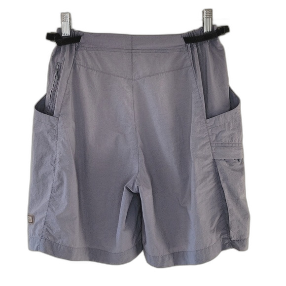 REI COOP Gray lightweight Fast Drying Adjustable Waist Hiking Shorts size Small - Picture 7 of 16